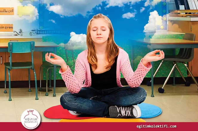 Mindfulness çocukların dünyaya bakışınıgeliştirir. Eşitlik, varolmak, duygularını kabul etmek, bütüncül bakmak gibi konularda öğrencilere yeni haklar ve farkındalıklar öğretir.